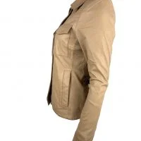 Leren blouse beige - Image 2